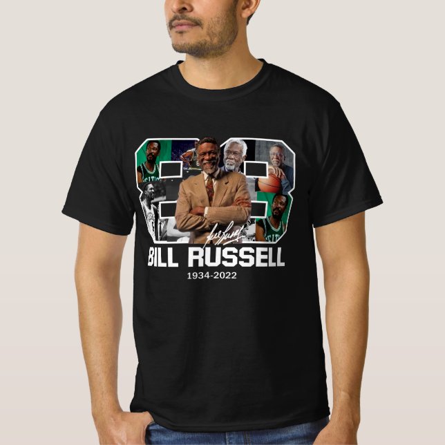 T-shirt Rip Bill Russell 88 (Devant)