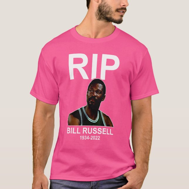 T-shirt Rip Bill Russell Les Légendes Sont Pour Toujours (Devant)