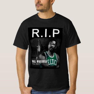 T-shirt Rip Bill Russell Memories