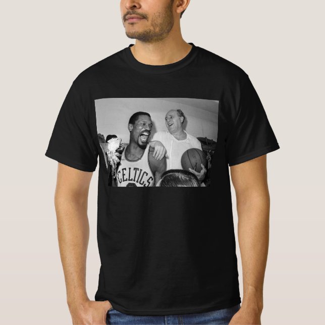 T-shirt Rip Bill Russell Souvenirs basket-ball (Devant)