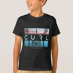 T-shirt Rip Curl live la recherche