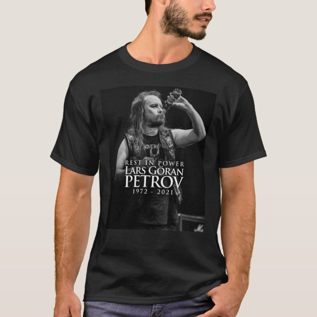 T-shirt RIP L-G Petrov   (Devant)