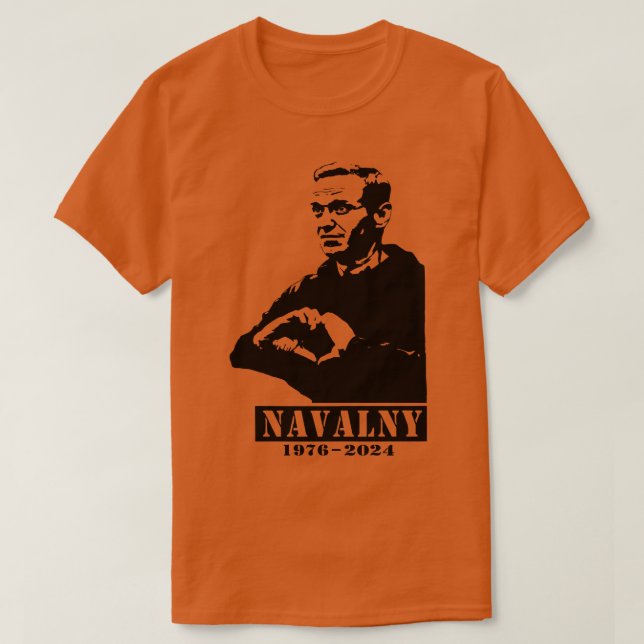 T-shirt RIP Navalny 19762024 (Design devant)