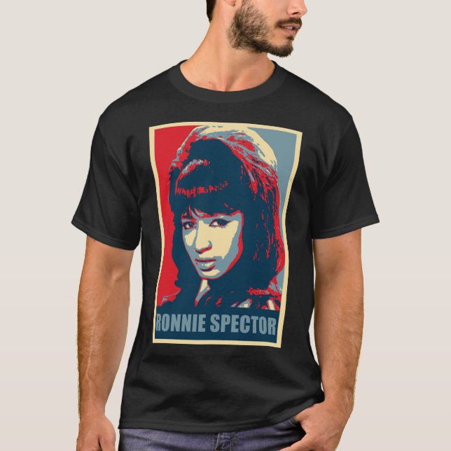 T-shirt RIP Ronnie Spector Hope (Devant)