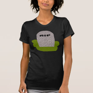 T-shirt RIP Tombstone Ladies T Shirt