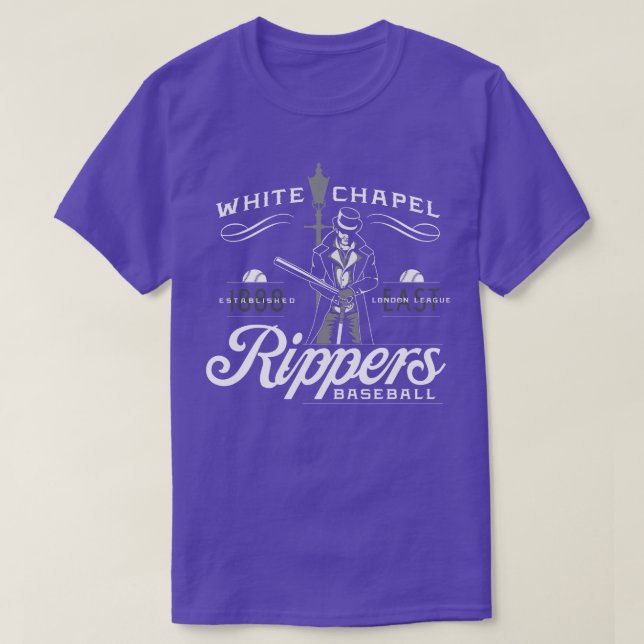 T-shirt Rippers de chapelle blanche (Design devant)