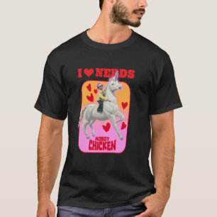 T-shirt Ripple Junction x Robot Chicken J'adore les nerds 