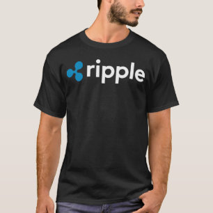 T-shirt Ripple XRP Crypto Cryptomonnaie Blockchain pièce L