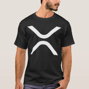 T-shirt Ripple XRP Crypto Cryptomonnaie Blockchain pièce L