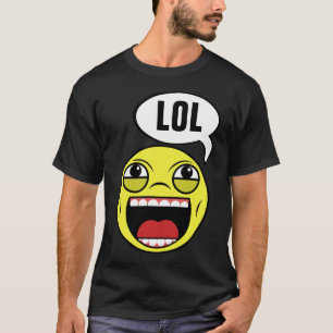 T-shirt Rire au visage fort
