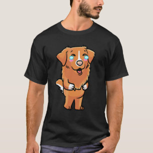 T-shirt Rire de chien Retriever de Tolling de canard de No