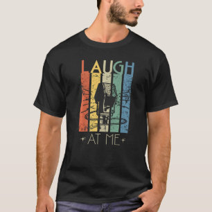 T-shirt Rire Drôle Sur Moi Se Débrouiller Comédie Micropho
