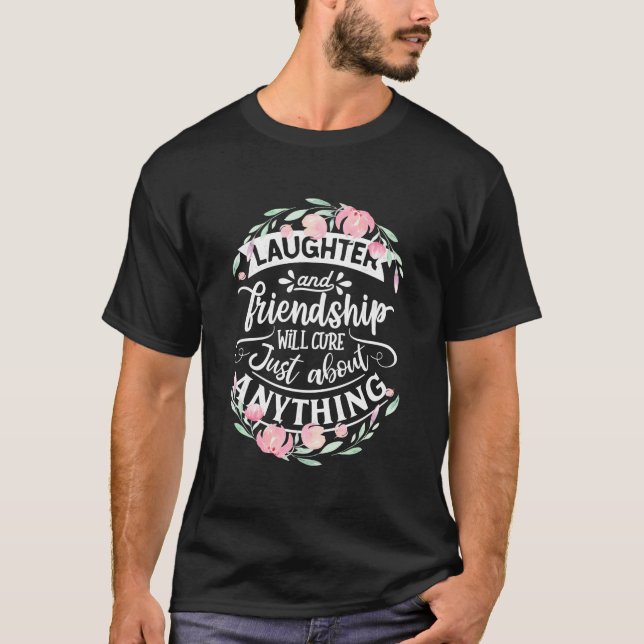 T-shirt Rires Et Amitié (Devant)