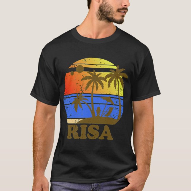T-shirt RISA Retro vintage (Devant)