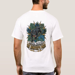 T-shirt Rise Grind Conquer Panther – La Voie du Ch