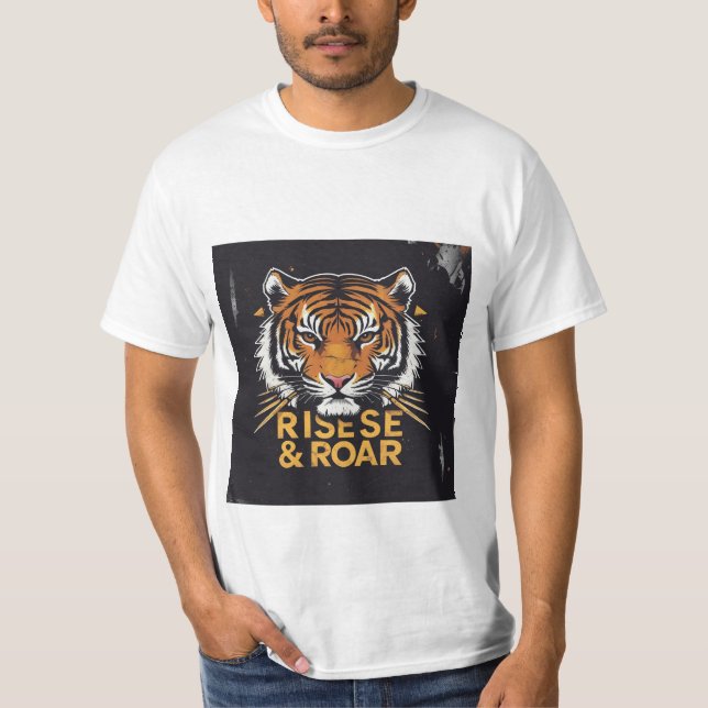 T-shirt Rise & Roar - Tigre (Devant)