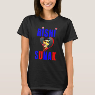 T-shirt Rishi Sunak Rishi Premier ministre britannique PM