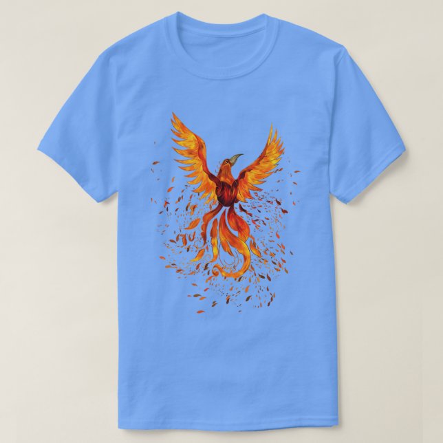 T-shirt Rising Phoenix Bird (Design devant)