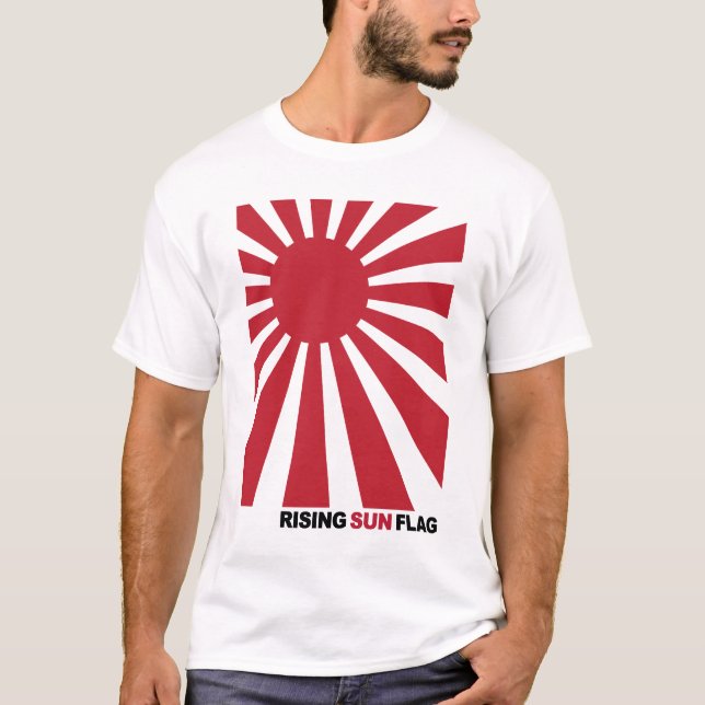 T-SHIRT RISING SUN FLAG / 旭日旗 (Devant)