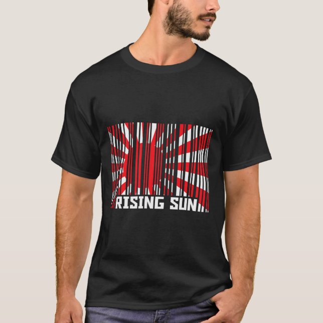 T-shirt Rising Sun Karate Code (Devant)