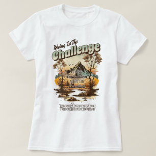T-shirt Rising to the Challenge CC Community Homeschool