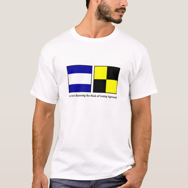 T-shirt risk_going_aground (Devant)