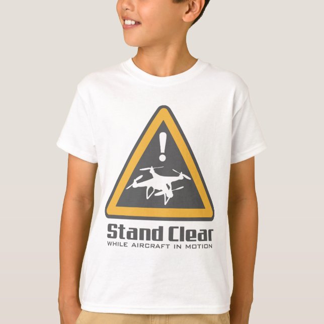 T-shirt Risque de fantôme de DJI (Devant)