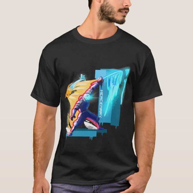 T-shirt Risque De Pluie 2 Mercenaire (Devant)