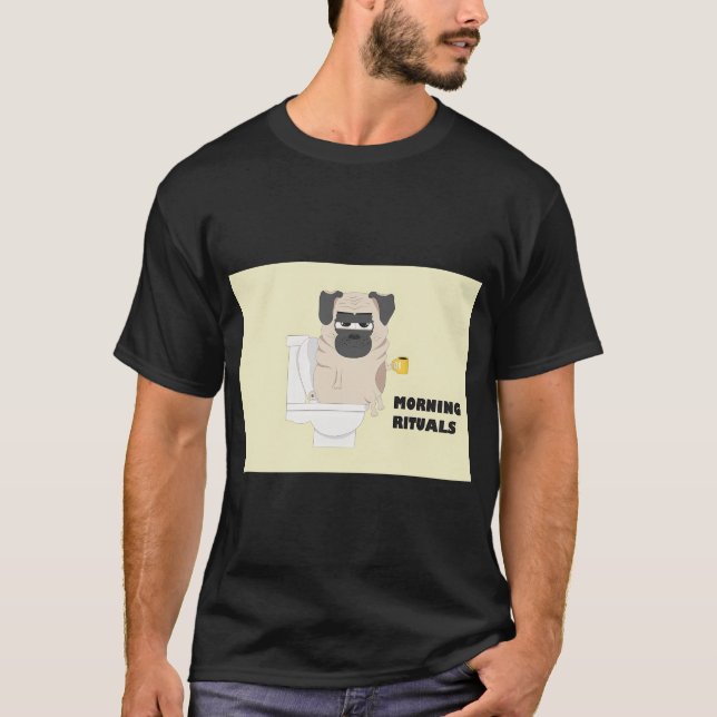 T-shirt Rituels du matin (Devant)
