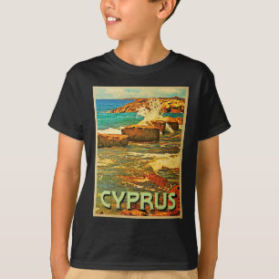 T-shirt Rivage rocheux de la Chypre