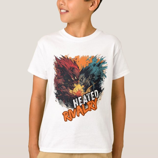 T-shirt rivalité acharnée (Devant)