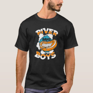 T-shirt River Rapid Boys Thrill River Rafter Rafting