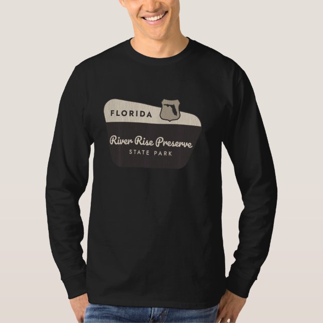 T-shirt River Rise Preserve State Park Floride Welcome Sig (Devant)