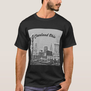 T-shirt River View BW Cleveland