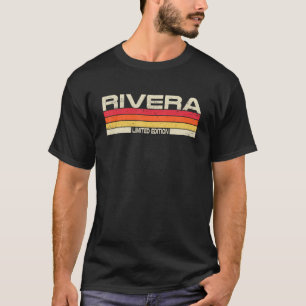 T-shirt Rivera Nom de famille Anniversaire Famille Réunion