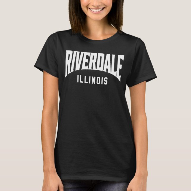 T-shirt Riverdale Illinois (Devant)