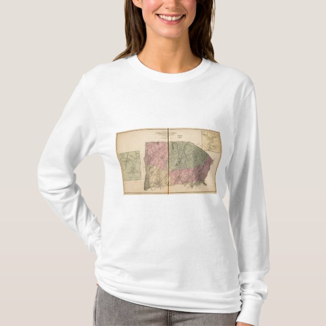 T-shirt Riverheads, le comté d'Augusta (Devant)
