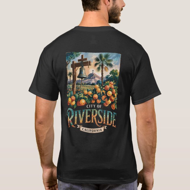 T-shirt Riverside California (Dos)