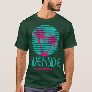 T-shirt Riverside California Retro Design CA Souvenirs
