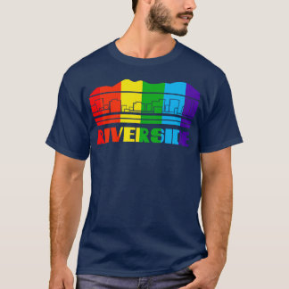 T-shirt Riverside Pride Riverside LGBT Don LGBTQ Support