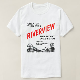 T-shirt Riverview Amusement Park, Chicago, IL 1904-1967