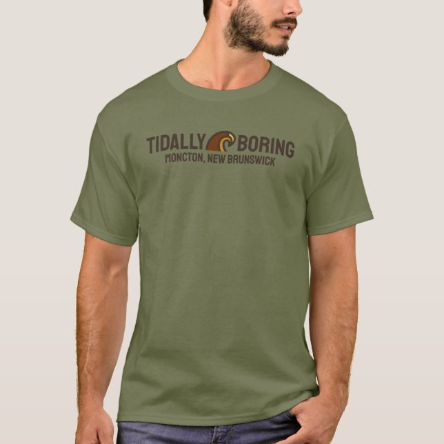 T-shirt Riverview Tidally Boring (Devant)