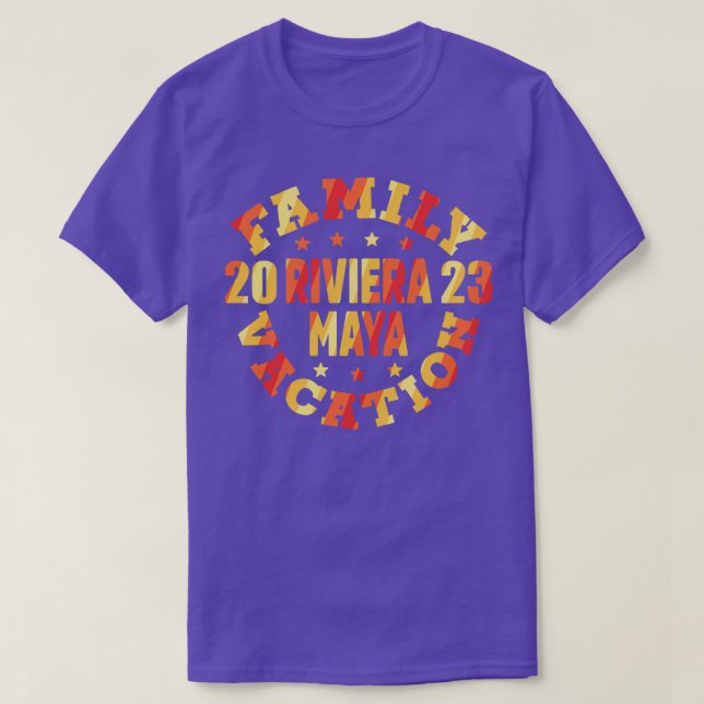 T-shirt Riviera Maya 2023 (Design devant)