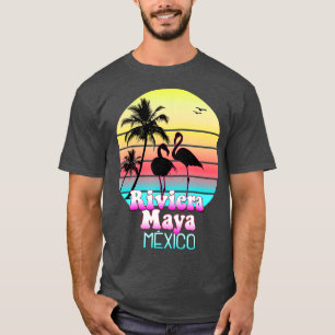 T-shirt Riviera Maya Mexique Vacances tropicales été