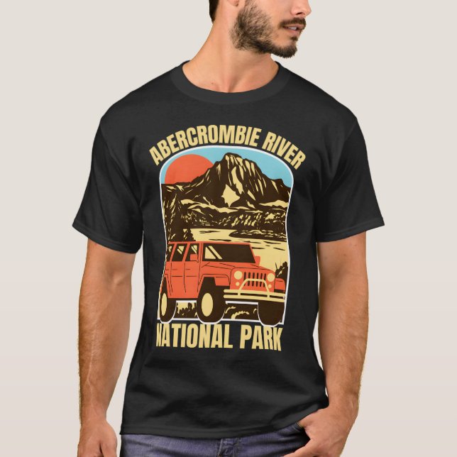 T-shirt Rivière Abercrombie � L'horizon sans fin de l'Aust (Devant)