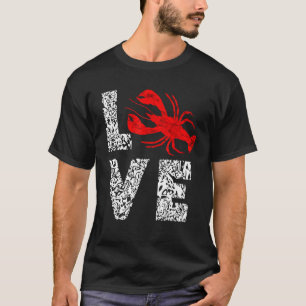 T-shirt Rivière Cajun Crawfish Crayfish Crab Boils Ditch B