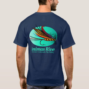 T-shirt Rivière d'Animas (mouche)
