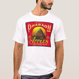 T-shirt Rivière de LabelHood de caisse d'Apple de pharaon