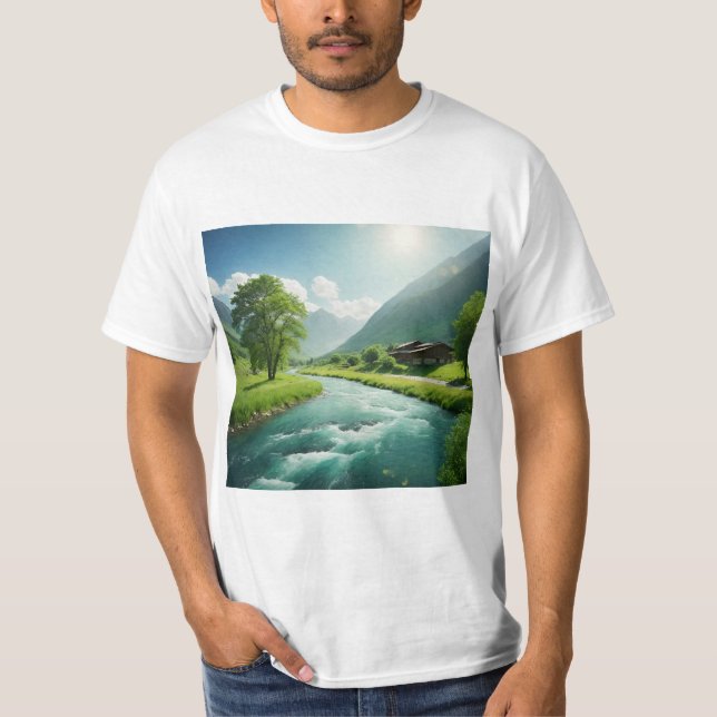 T-shirt Rivière de Serenity (Devant)