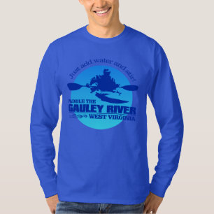 T-shirt Rivière Gauley (Bleu)